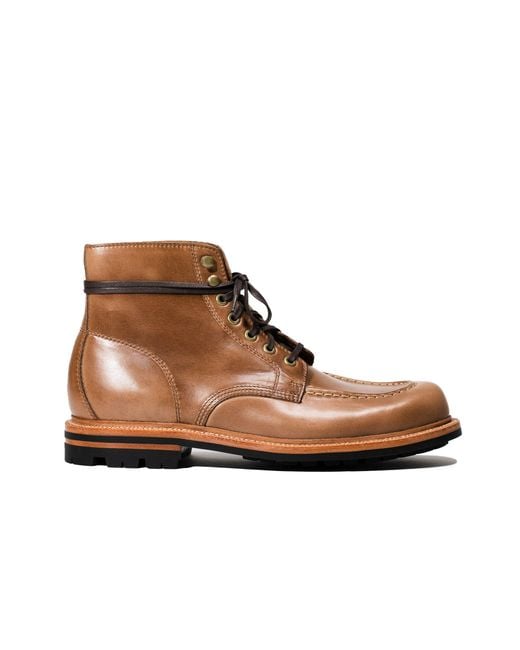 Grant Stone Brown Brass Boot for men