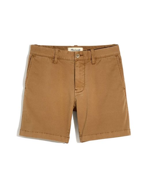 Madewell Natural 7-inch Coolmax® Chino Shorts for men