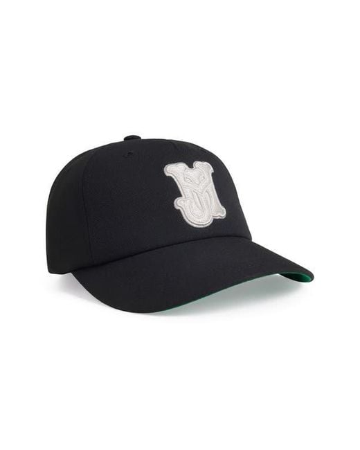 Hudson Black 3D Logo Adjustable Ball Cap for men