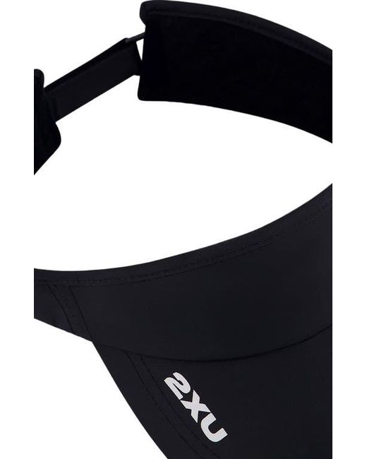 2xu Black Run Visor