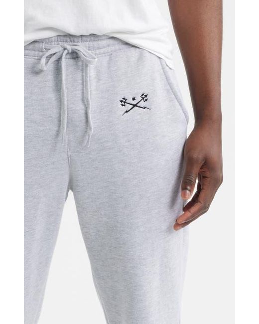 Dark Seas Men's Gray Go-To Ii Fleece Sweatpants