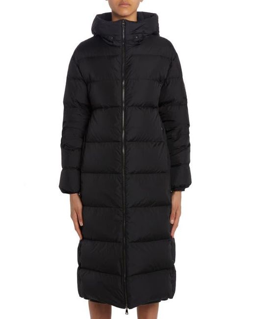 Moncler Black Parnaiba Hooded Down Coat