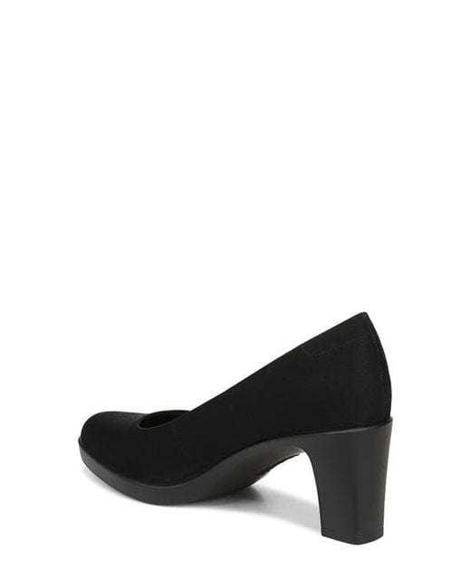 LifeStride Black Elevate Platform Pump