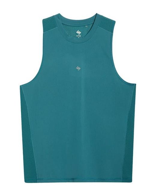 24/7 Blue Numbers Tank for men