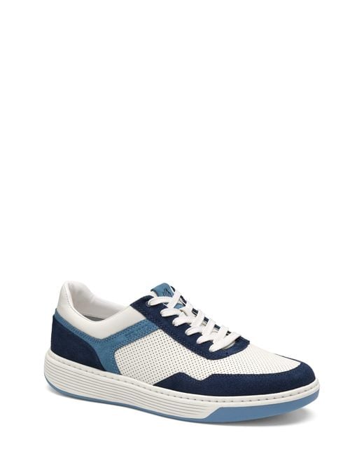 Johnston & Murphy Blue Dawson Sneaker for men
