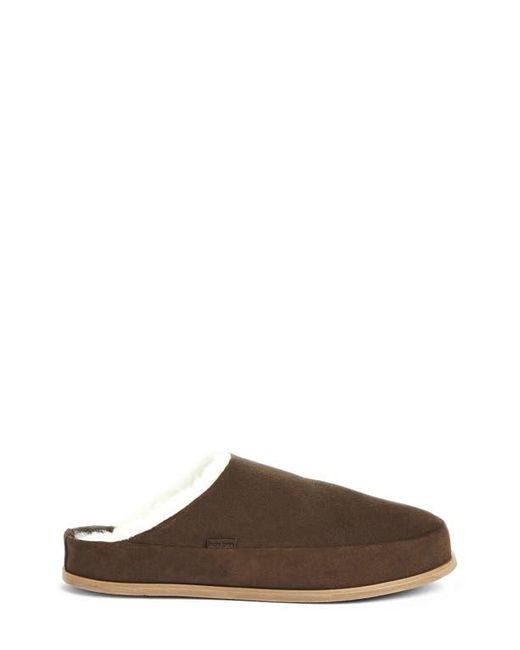 Hari Mari Brown Tio Genuine Shearling Lined Slipper for men