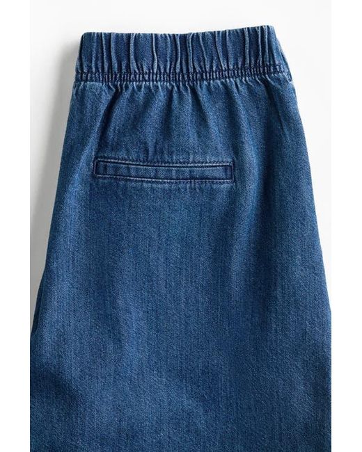 H&M Blue Denim Pull-On Shorts