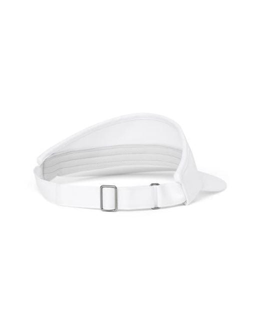Travis Mathew White Golf Sucks Adjustable Visor for men