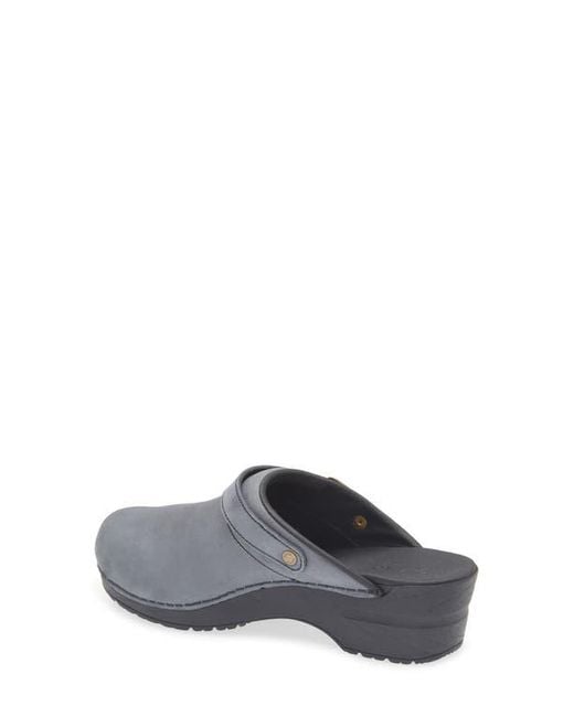 Sanita Gray Morse Slingback Clog