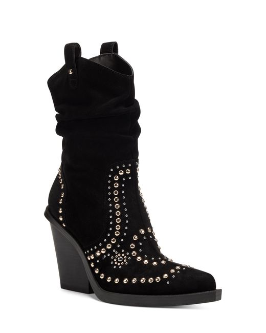 Jessica Simpson Larna Western Boot in Black Lyst