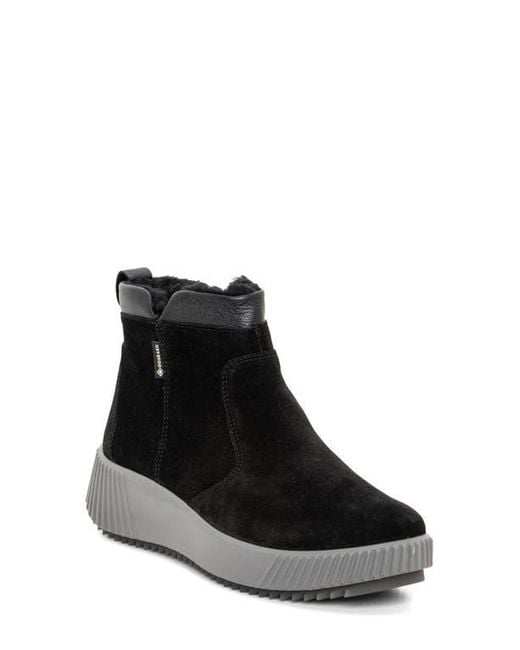 Ara Black Dahlia Waterproof Faux Fur Lined Sneaker