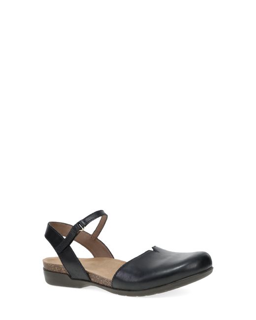 Dansko White Rowan Flat