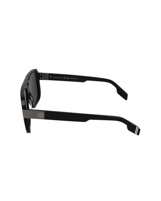 Canada Goose Black 59Mm Modified Rectangular Sunglasses for men