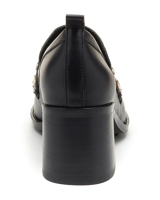 Kelsi Dagger Brooklyn Black Involve Loafer Pump