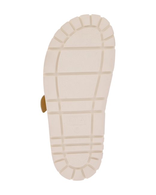 MIA Metallic Gen Slide Sandal