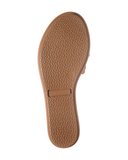 The Flexx Brown Scott Slingback Platform Wedge Sandal