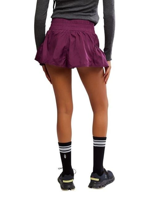 Free People Purple Fp Movement Get Your Flirt On Shorts