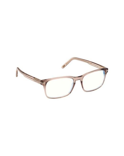 Tom Ford Multicolor 54Mm Rectangular Light Blocking Glasses for men