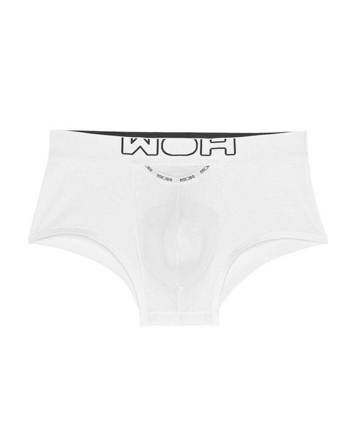 WOH White Sexy Fun Trunk for men