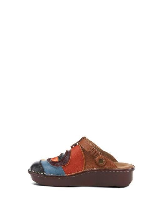 Spring Step Multicolor Lollipop Clog