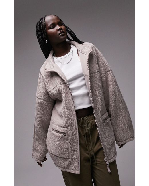 topshop grey sweatshirt