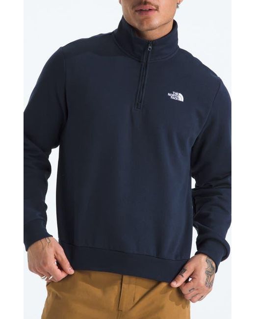 The North Face Blue Evolution Quarter Zip for men