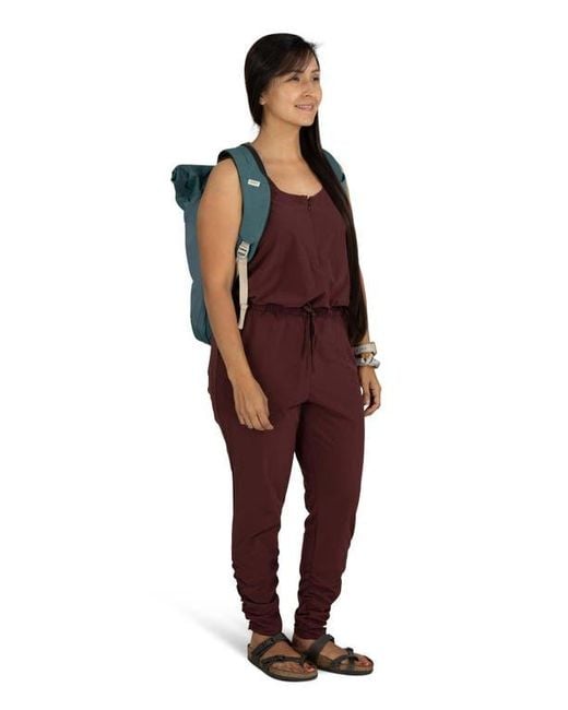 Osprey Green Arcane 24-Liter Roll Top Backpack