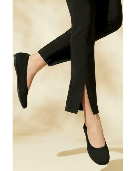 VIVAIA Black Round-Toe Flats