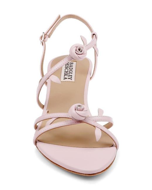 Badgley Mischka Pink Orland Sandal
