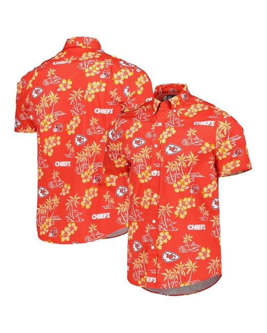Reyn Spooner Red Kansas City Chiefs Kekai Button-up Shirt At Nordstrom for men