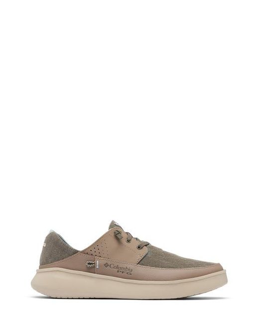 Columbia Brown Pfg Boatside Relaxed Slip-On Sneaker for men