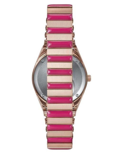 Timex Pink Q Timex Bracelet Watch, 36Mm