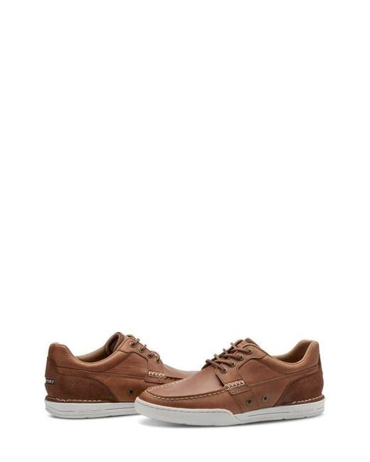 Rockport Brown Wentworth Sneaker for men