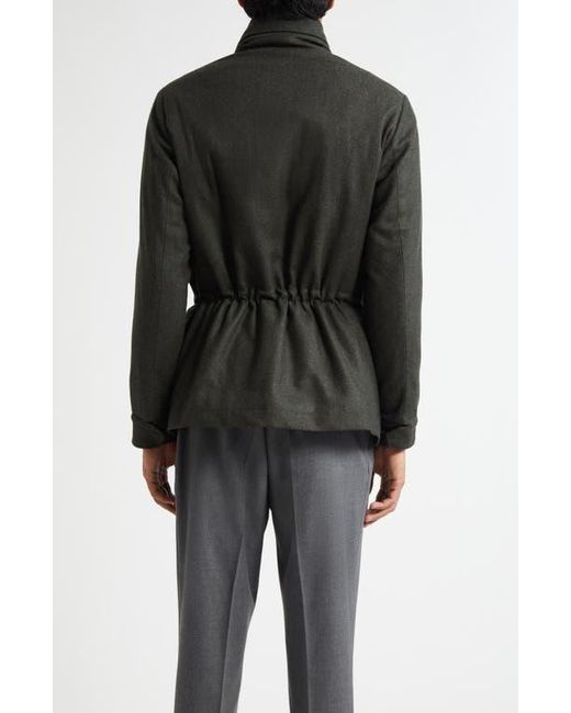 Boglioli Black Padded Field Jacket for men