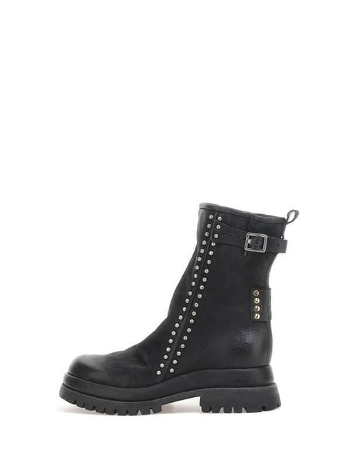 A.s.98 Black Duke Stud Trim Boot
