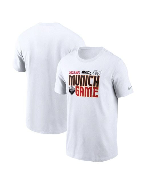 Men's Nike White Tampa Bay Buccaneers Logo Essential Legend Performance  T-Shirt