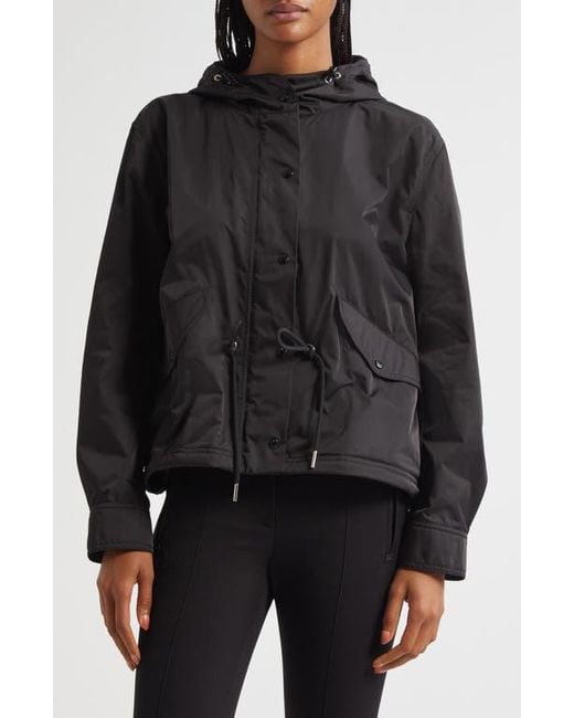Moncler Black Noizay Short Parka