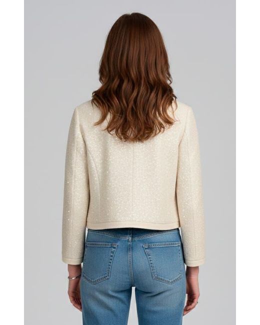Elle Collection Gray Sequin Jacket