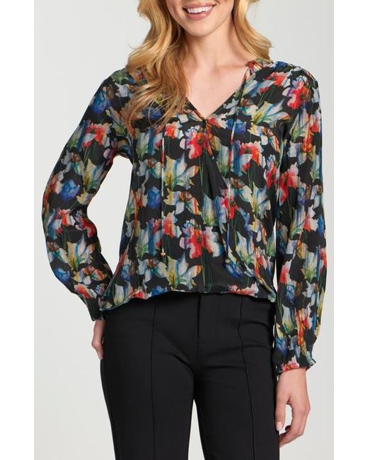 Apny Black Printed Top