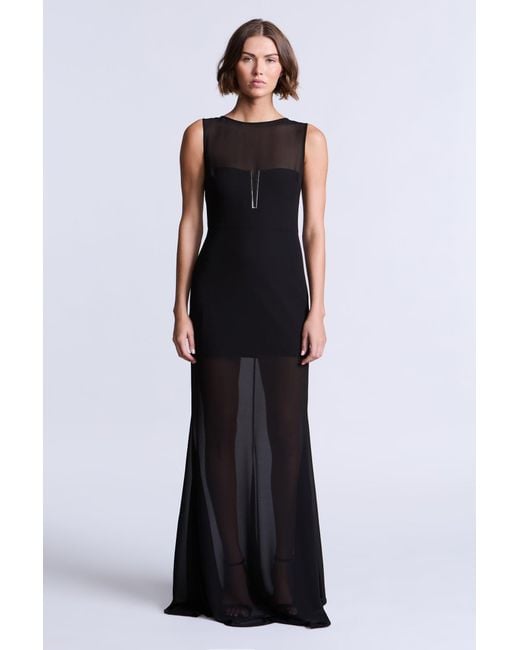 BCBGMAXAZRIA Black Bella Gown