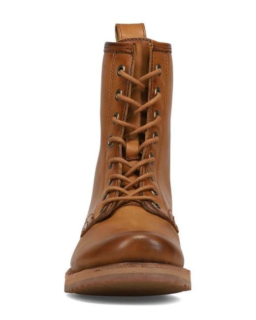 Frye Brown Veronica Flex Combat (Caramel) Boots