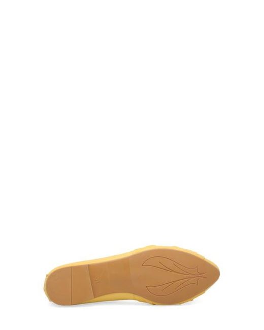 Miz Mooz Metallic Goldy Flat