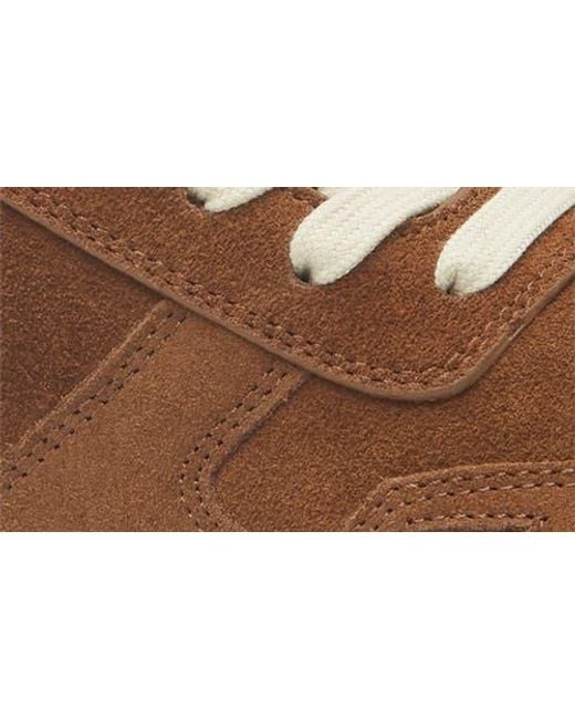 Rick Owens Brown Concordians Minimal Sneak Sneaker for men