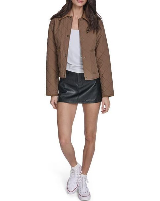 Levi's Brown Quilted Barn Jacket