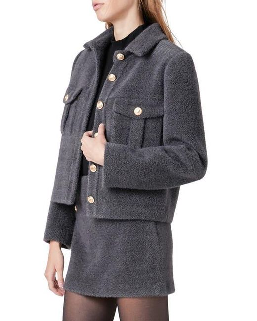 Endless Rose Gray Brushed Jacket