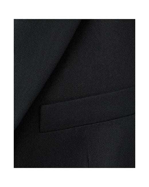Mango Black Two-Button Blazer