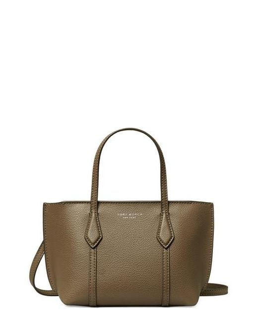 Tory Burch Brown Mini Perry Tote