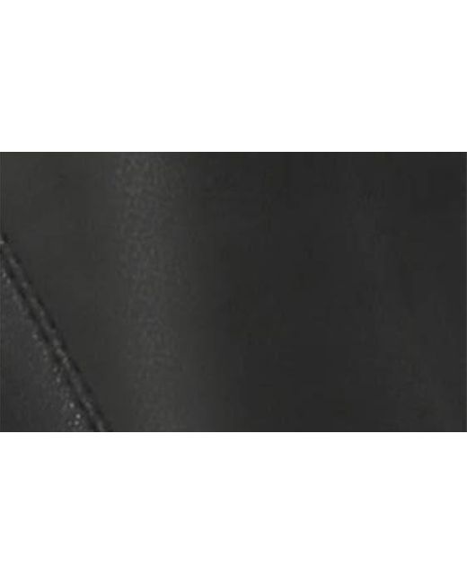 Naked Wolfe Black Spice Faux-leather Knee-thigh Heeled Boots