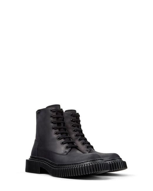 Camper Black Pix Berlin Combat Boot