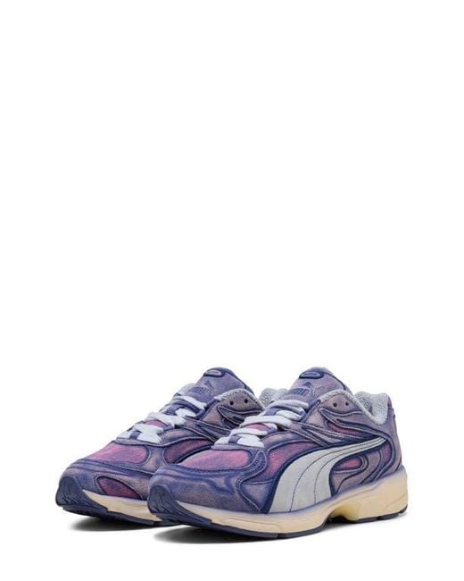 PUMA Purple Extos Overdye Sneaker for men